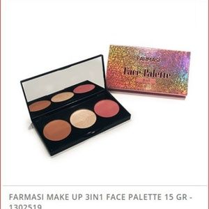 FARMASI MAKE UP 3IN1 FACE PALETTE 15 GR Limited Ed